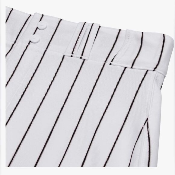 NWT CHAMPRO Boys' Youth Classic Pinstripe Baseball Knickers Pants Size large LG - Picture 3 of 7
